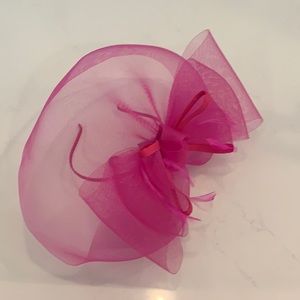 Hot pink headband piece